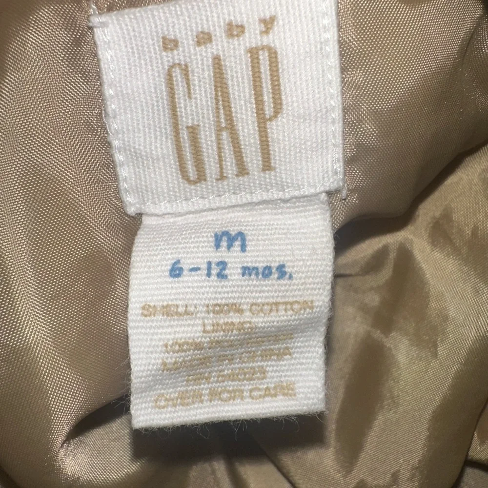 Baby Gap Toddler Girls Cheetah Animal Print Full Zip Dress Sz 6-12m
